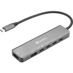 Sandberg USB-C 6-in-1 MediaDock
