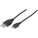 Hypertec 149692-HY USB cable 2 m USB 2.0 USB A Micro-USB B Black