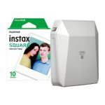Fujifilm Instax SP-3 Share Square Wireless Photo Printer including 20 Film Pack - White