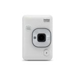 Fujifilm Instax Mini LiPlay Hybrid Instant Camera - Stone White