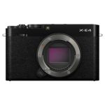 Fujifilm X-E4 Mirrorless Camera - Black, Body Only