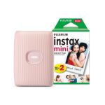 Fujifilm Instax Mini Link 2 Wireless Photo Printer with 20 Shot Pack - Soft Pink