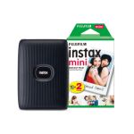 Fujifilm Instax Mini Link 2 Wireless Photo Printer with 20 Shot Pack - Space Blue