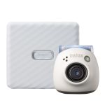 Fujifilm Instax PAL Digital Camera with Link Wide Printer Bundle - Ash White