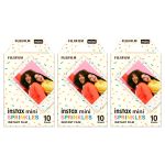 Fujifilm Instax Mini Instant Photo Film - Sprinkles - Pack of 30