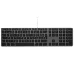 LMP 18251 keyboard USB QWERTY Italian Grey
