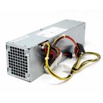 DELL 240W Power Supply, 100V-240V, Slim Form Factor, Active Power Factor Correction, Non-Redundant - Appr