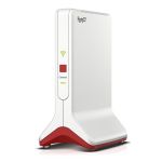 FRITZ!Repeater 6000 wireless router Ethernet Tri-band (2.4 GHz / 5 GHz / 5 GHz) Red, White