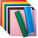 Cricut 2009649 heat transfer vinyl Heat transfer vinyl sheet Smooth heat transfer vinyl 20 sheets