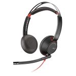 POLY  - Plantronics Blackwire 5220 Headset Head-band Black,Red
