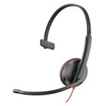 POLY Blackwire 3215 Headset Wired Head-band Calls/Music USB Type-C Black