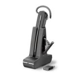 POLY 211208-02 headphones/headset Ear-hook USB Type-C Bluetooth Black