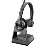 POLY SAVI 7300 Headset Wireless Handheld Office/Call center Black
