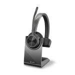 POLY Voyager 4310 UC Headset Wireless Head-band Office/Call center USB Type-C Bluetooth Charging sta