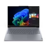 Lenovo ThinkBook 16 G7 QOY Qualcomm Snapdragon X1P-42-100 Laptop 40.6 cm (16") WUXGA 16 GB LPDDR5x-SDRAM 512 GB SSD Wi-Fi 7 (802.11be) Windows 11 Pro UK English Grey