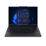 Lenovo ThinkPad E16 Gen 3 (AMD) AMD Ryzen 7 250 Laptop 40.6 cm (16") WUXGA 16 GB DDR5-SDRAM 512 GB SSD Wi-Fi 6E (802.11ax) Windows 11 Pro English Black