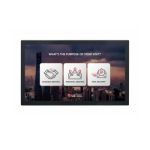 LG 23SE3TE-B signage display Digital signage flat panel 58.4 cm (23") LCD Full HD Black Touchscreen