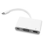 Cablenet 20cm USB 3.1c Male - SVGA, USB 3.1c, USB 3.0 Type A Active Adaptor