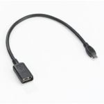 Zebra Mini USB/USB F USB cable Mini-USB A USB A Black
