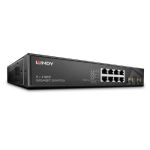 Lindy 25047 network switch Managed L2 Gigabit Ethernet (10/100/1000) Black