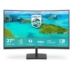 PHILIPS 271E1SCA Full HD 27" Curved VA Monitor - Black