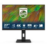 Philips 3000 series 27B1N3800/00 computer monitor 68.6 cm (27") 3840 x 2160 pixels 4K Ultra HD LCD Black