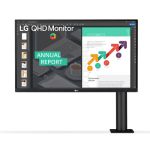 LG 27QN880-B LED display 68.6 cm (27") 2560 x 1440 pixels Quad HD LCD Black