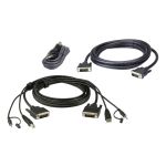 ATEN DVI-D Dual Link Dual Display Secure KVM; 3M USB DVI-D Dual Link Dual Display