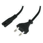 Lindy 30423 power cable Black 5 m CEE7/16 C7 coupler