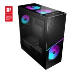 MSI MPG SEKIRA 500X Full Tower Gaming Computer Case 'Black, 3x 200mm ARGB + 1x 200mm + 1x120mm ARGB 
