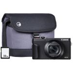 Canon PowerShot G5X MKII Camera Kit inc Additional NB-13L Battery 32GB SD & Bag