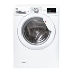 Hoover H-WASH 300 LITE H3D 4852DE/1-80 washer dryer Freestanding Front-load White E
