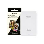 Canon Zoemini Slim Body Pocket-Sized Wireless Photo Printer including 30 Prints - White