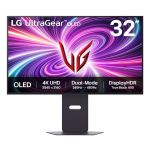 LG 32GS95UV-B computer monitor 81.3 cm (32") 3840 x 2160 pixels 4K Ultra HD OLED Black