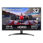 LG 32UR500K-B computer monitor 80 cm (31.5") 3840 x 2160 pixels 4K Ultra HD LCD Black