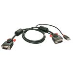 Lindy KVM system cable KVM Switch Combo Series USB 2m