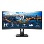 Philips B Line 346B1C/00 computer monitor 86.4 cm (34") 3440 x 1440 pixels WQHD LCD Black