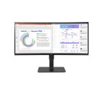 LG 34BQ77QB-B computer monitor 86.4 cm (34") 3440 x 1440 pixels UltraWide Quad HD LED Black