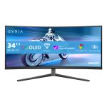 Philips Evnia 34M2C6500/00 computer monitor 86.4 cm (34") 3440 x 1440 pixels Wide Quad HD QD-OLED Gr