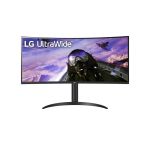 LG 34WP65CP-B computer monitor 86.4 cm (34") 3440 x 1440 pixels UltraWide Quad HD LED Black