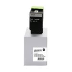 CTS Remanufactured Lexmark CX410BK Black Hi Cap 80C2HK0 802HK Toner