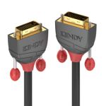 Lindy 36228 DVI cable 20 m DVI-D Black