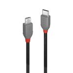 Lindy 0.5m USB 2.0 Type C to Micro-B Cable, Anthra Line