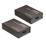Lindy 38063 AV extender AV transmitter & receiver Black