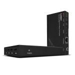 Lindy 38139 AV extender AV transmitter & receiver Black
