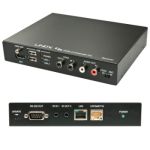 Lindy 38201 AV extender AV receiver Black