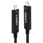 Lindy 38501 USB cable 5 m USB C Black