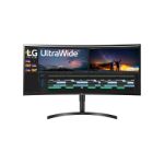 LG 38WN75C LED display 96.5 cm (38") 3840 x 1600 pixels UltraWide Quad HD+ Black