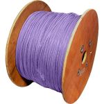 Cablenet Cat6 Violet U/UTP LSOH 24AWG Stranded Patch Cable 500m Reel