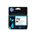 HP 3ED71A/712 Ink cartridge black 80ml for HP DesignJet T 200